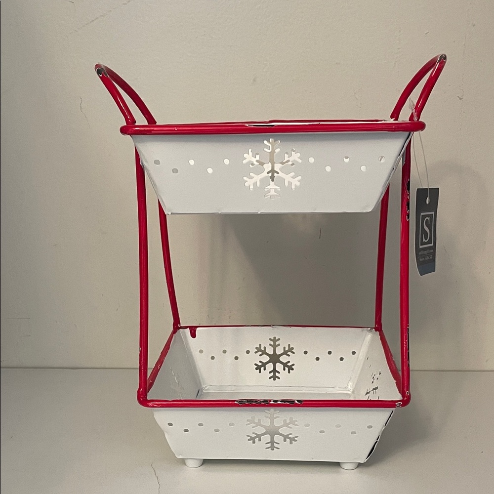 2-Tiered Metal Stand